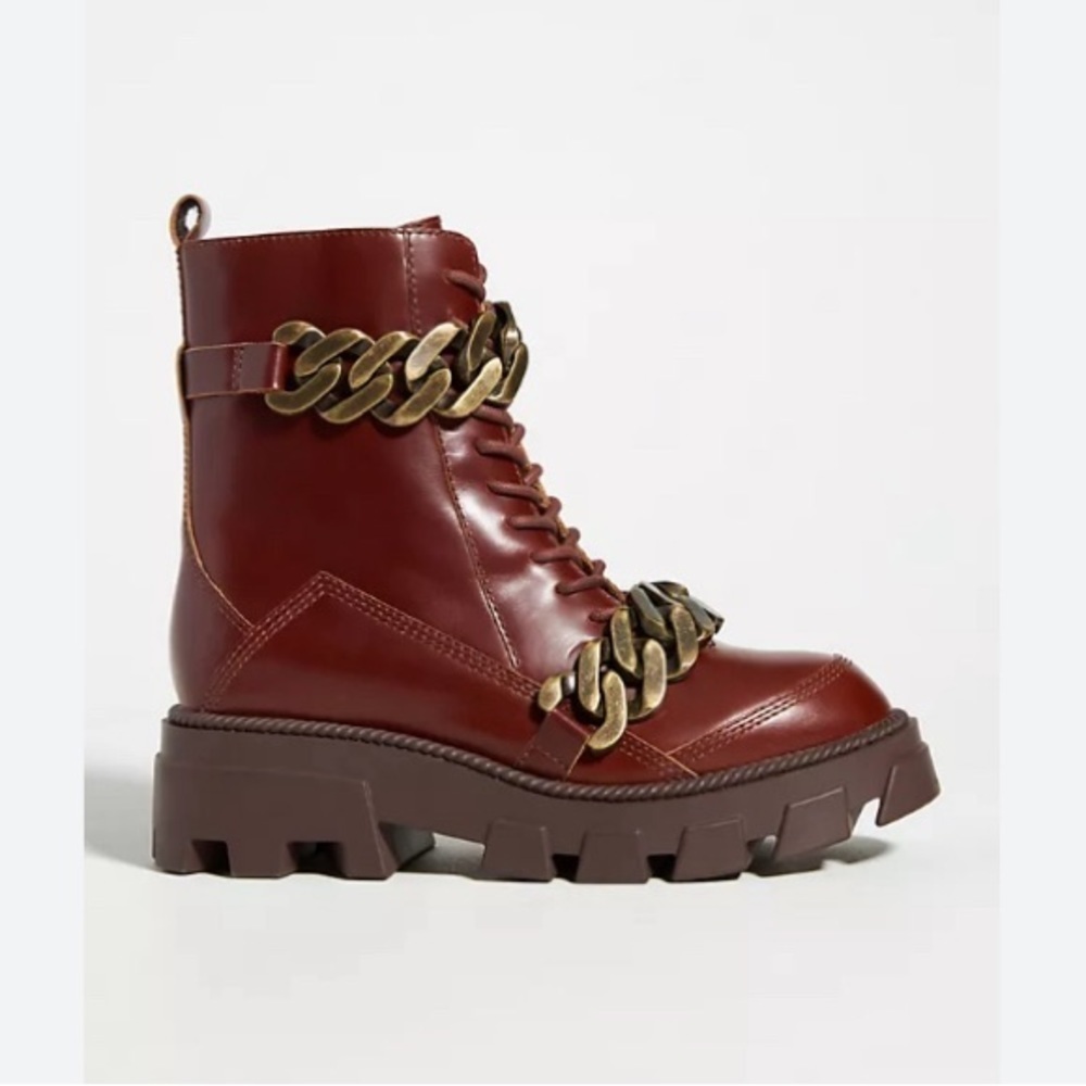 Kelsi Dagger Brooklyn Brave platform lug sole boots size 6‎